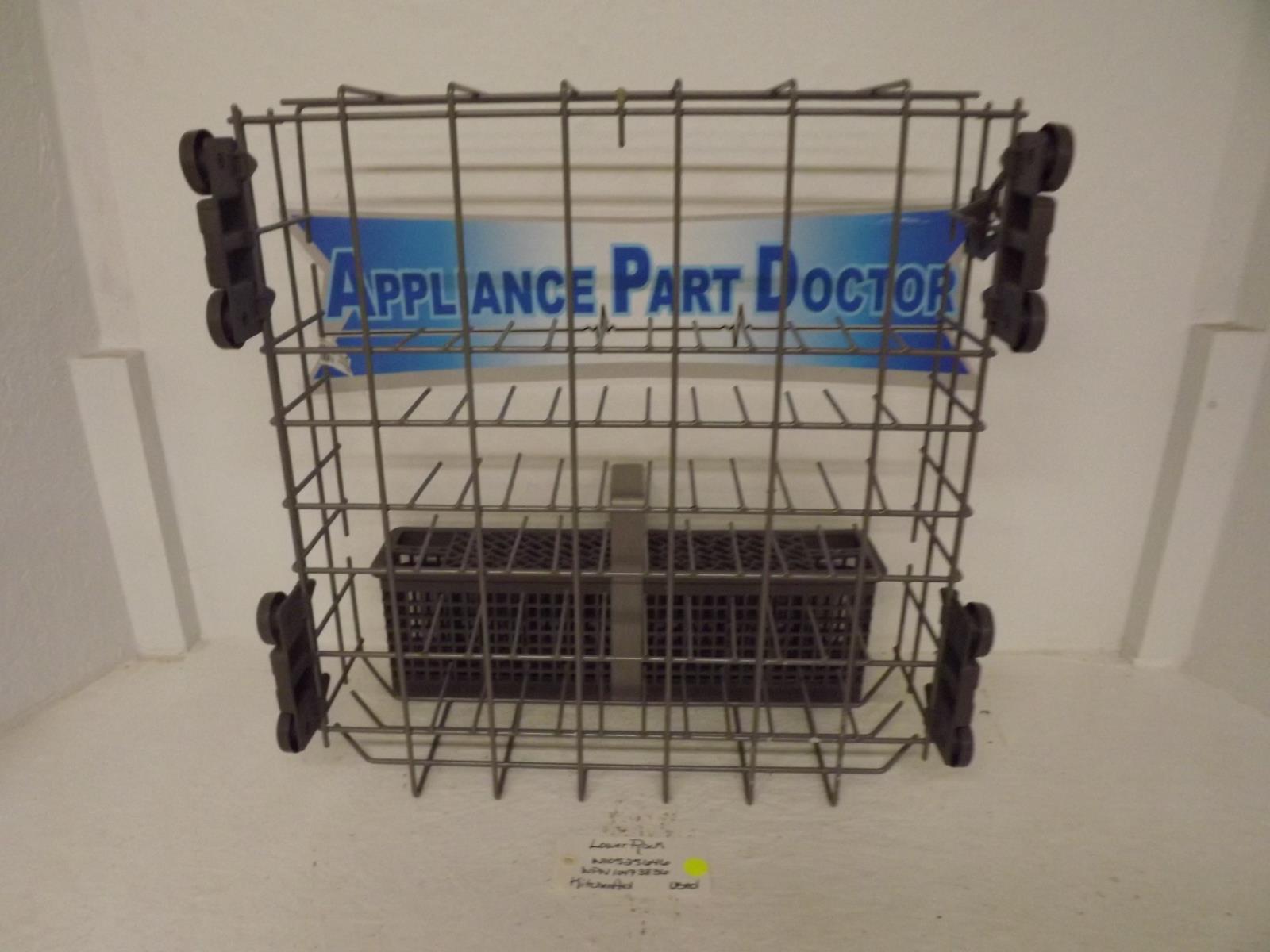 KitchenAid Dishwasher W10525646 WPW10473836 Lower Rack Used KitchenAid Dishwasher W10525646 WPW10473836 Lower Rack Used